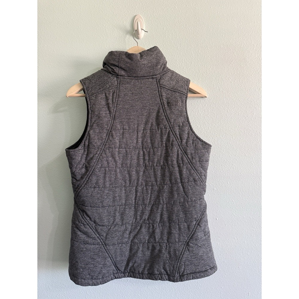 The North Face Women's Pseudio Vest Asphalt Grey Heather Puffer L Outdoors - Picture 5 of 11